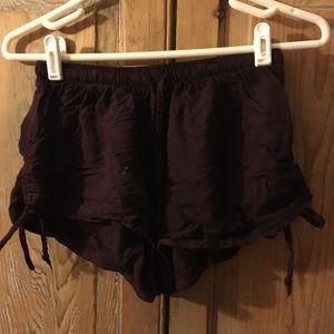 Maroon shorts